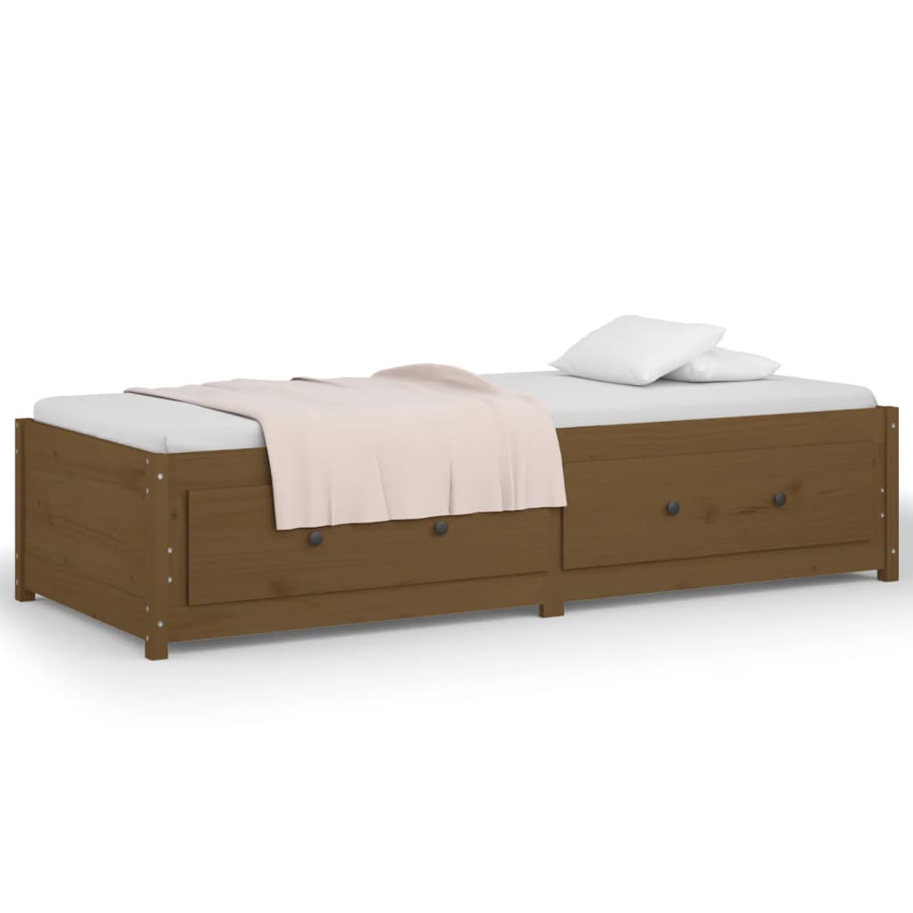 Dagseng honningbrun 90x190 cm 3FT Single heltre furu