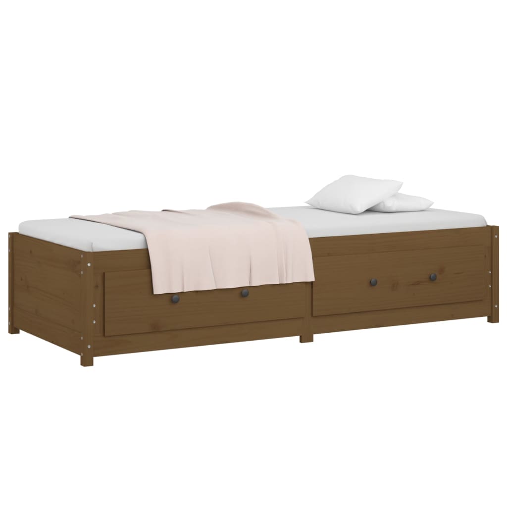 Dagseng honningbrun 90x190 cm 3FT Single heltre furu
