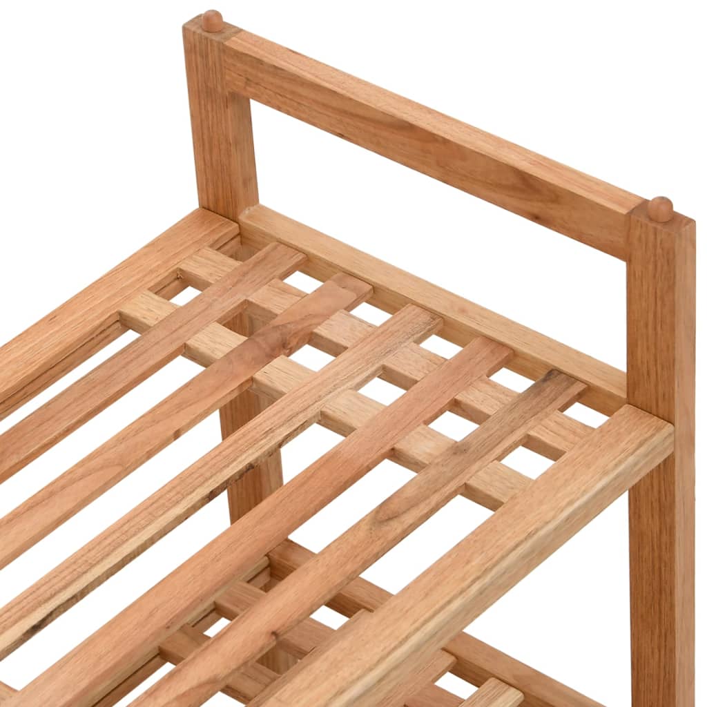 Skohyller 2 stk 69x27x41 cm heltre valnøtt