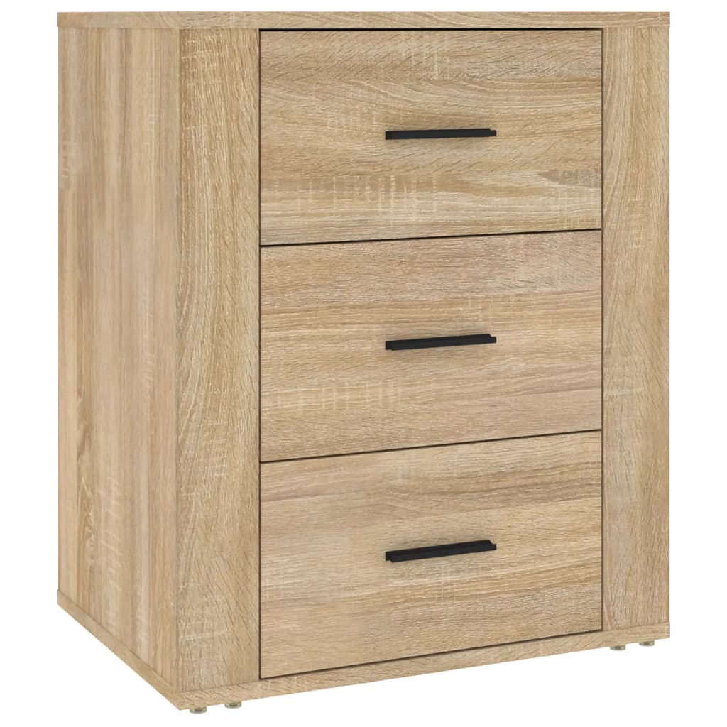Nattbord sonoma eik 50x36x60 cm konstruert tre