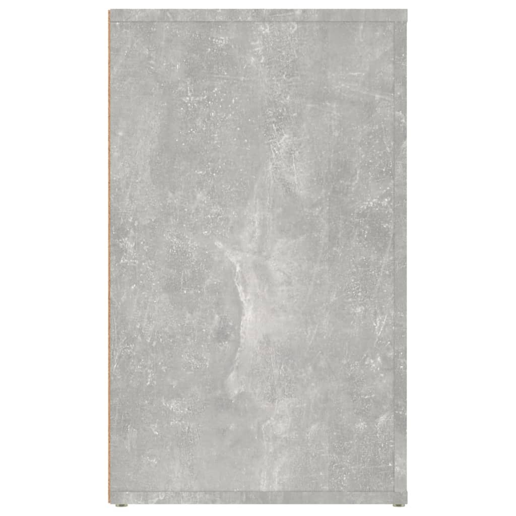Nattbord betonggrå 50x36x60 cm konstruert tre