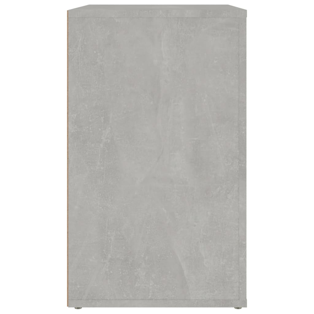 Nattbord betonggrå 50x36x60 cm konstruert tre