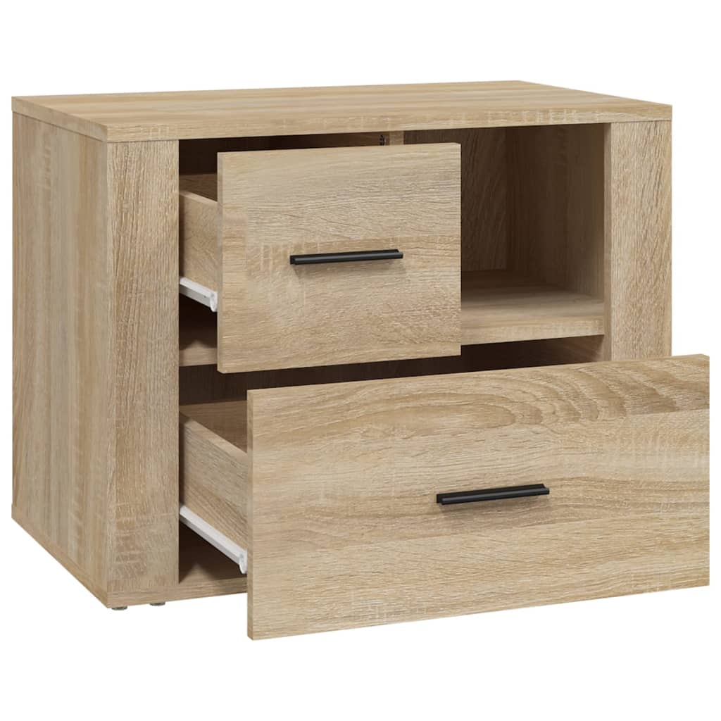 Nattbord sonoma eik 60x36x45 cm konstruert tre