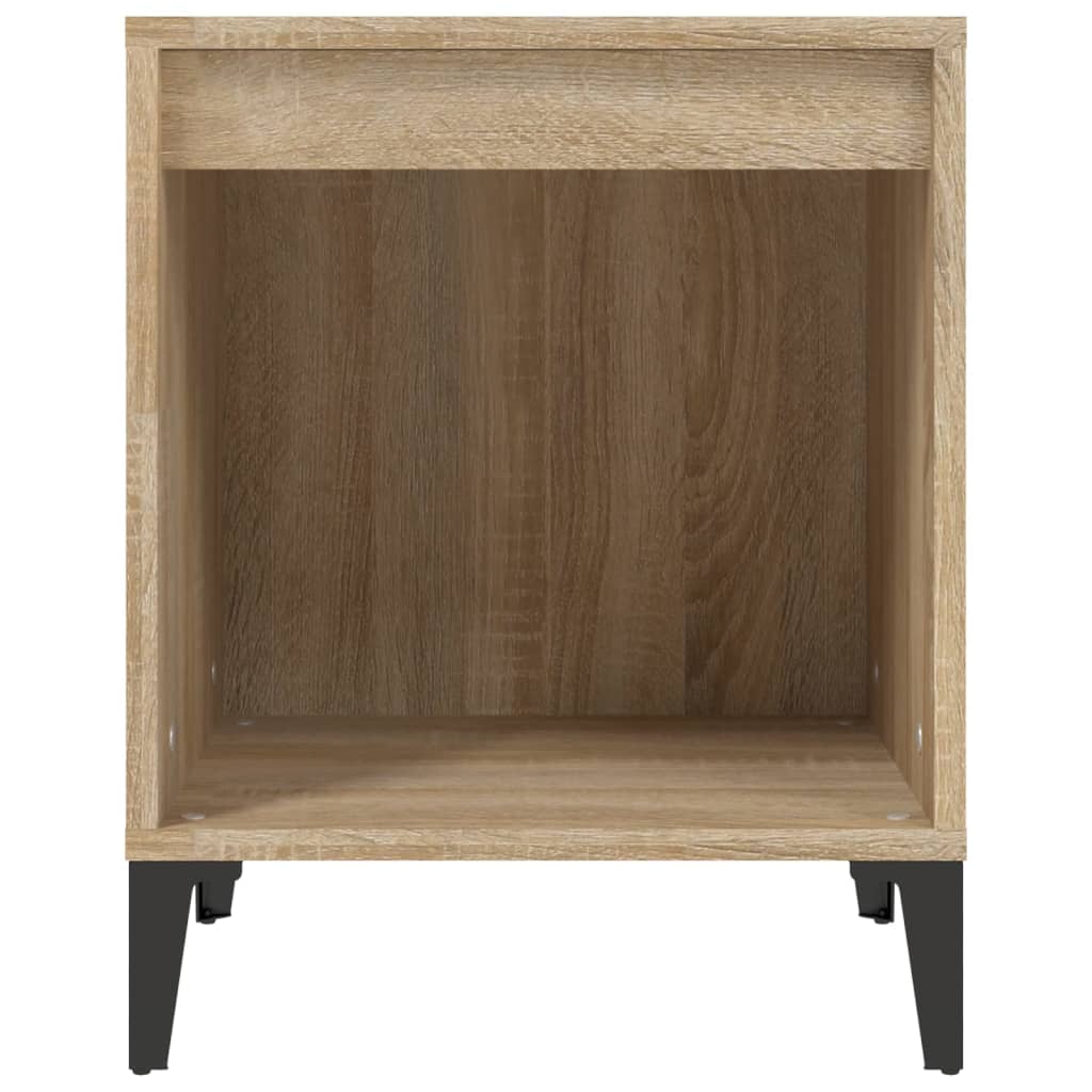 Nattbord sonoma eik 40x35x50 cm