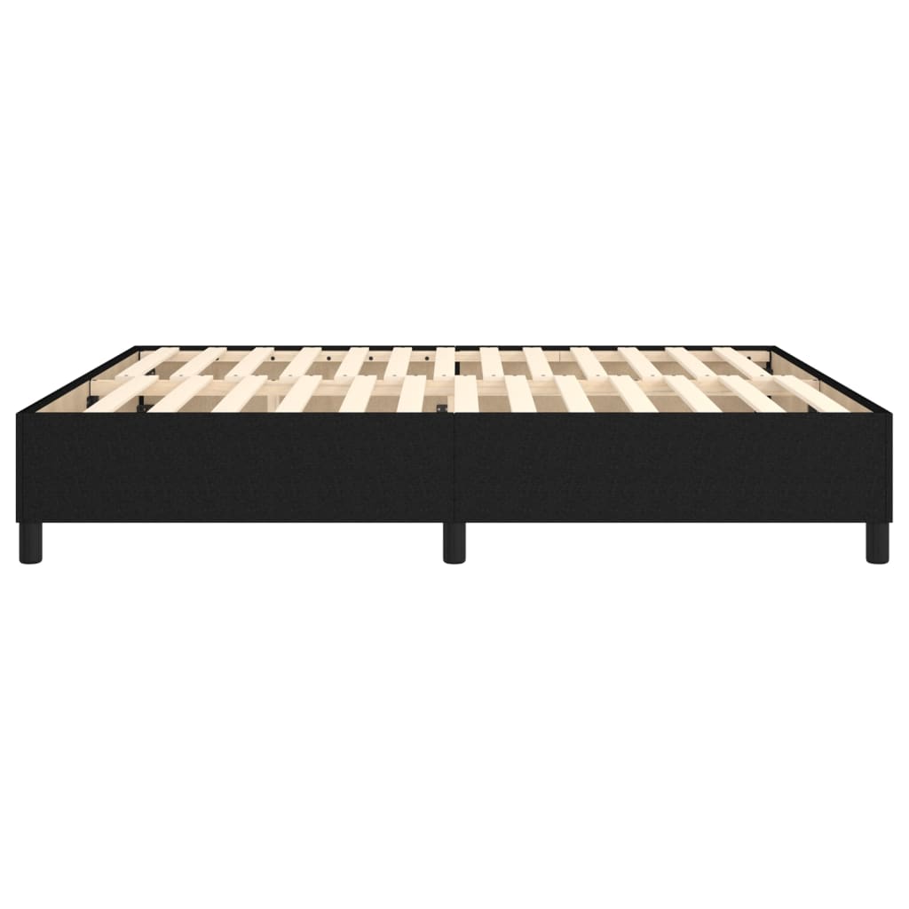 Sengeramme boksfjær svart 180x200 cm Super King stoff