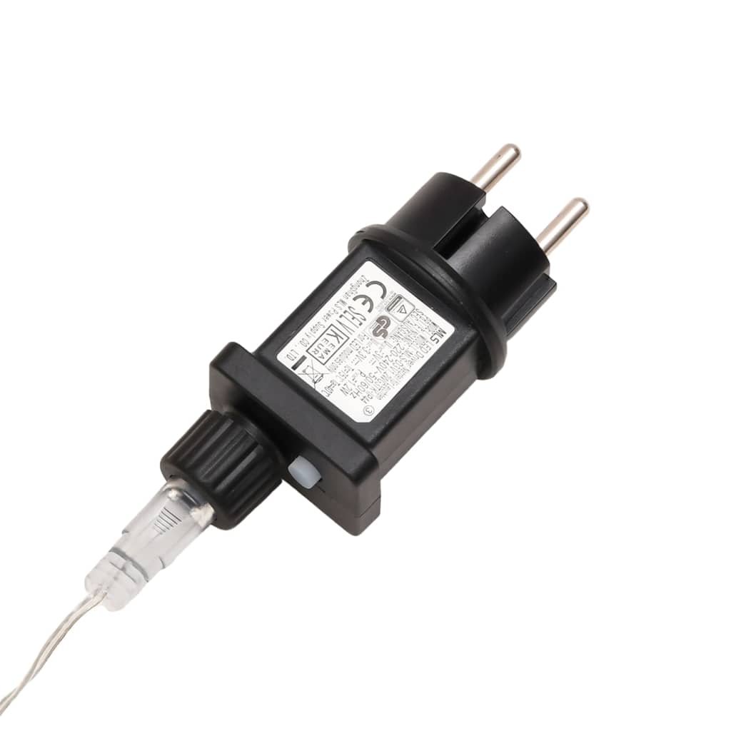 Julelys med 10 LED rød 10 cm