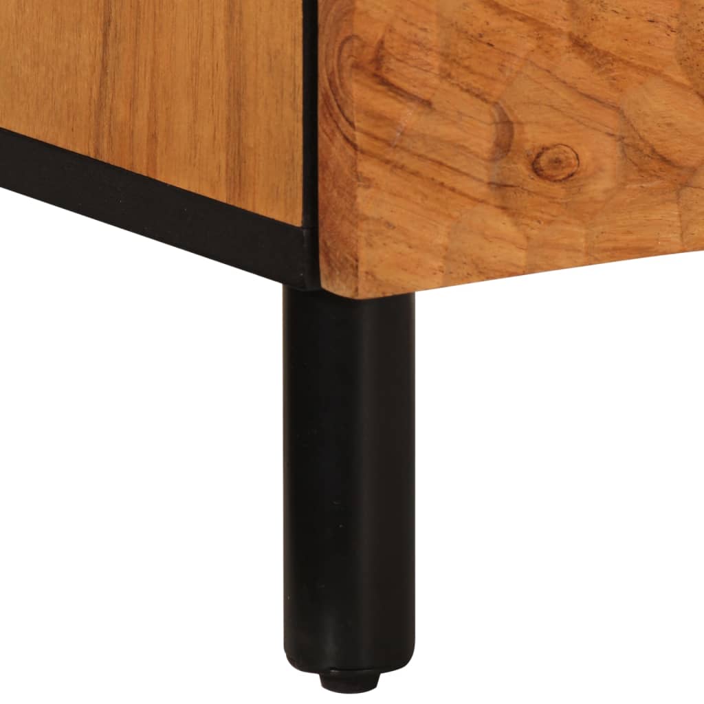 Nattbord 2 stk 40x33x46 cm heltre akasie