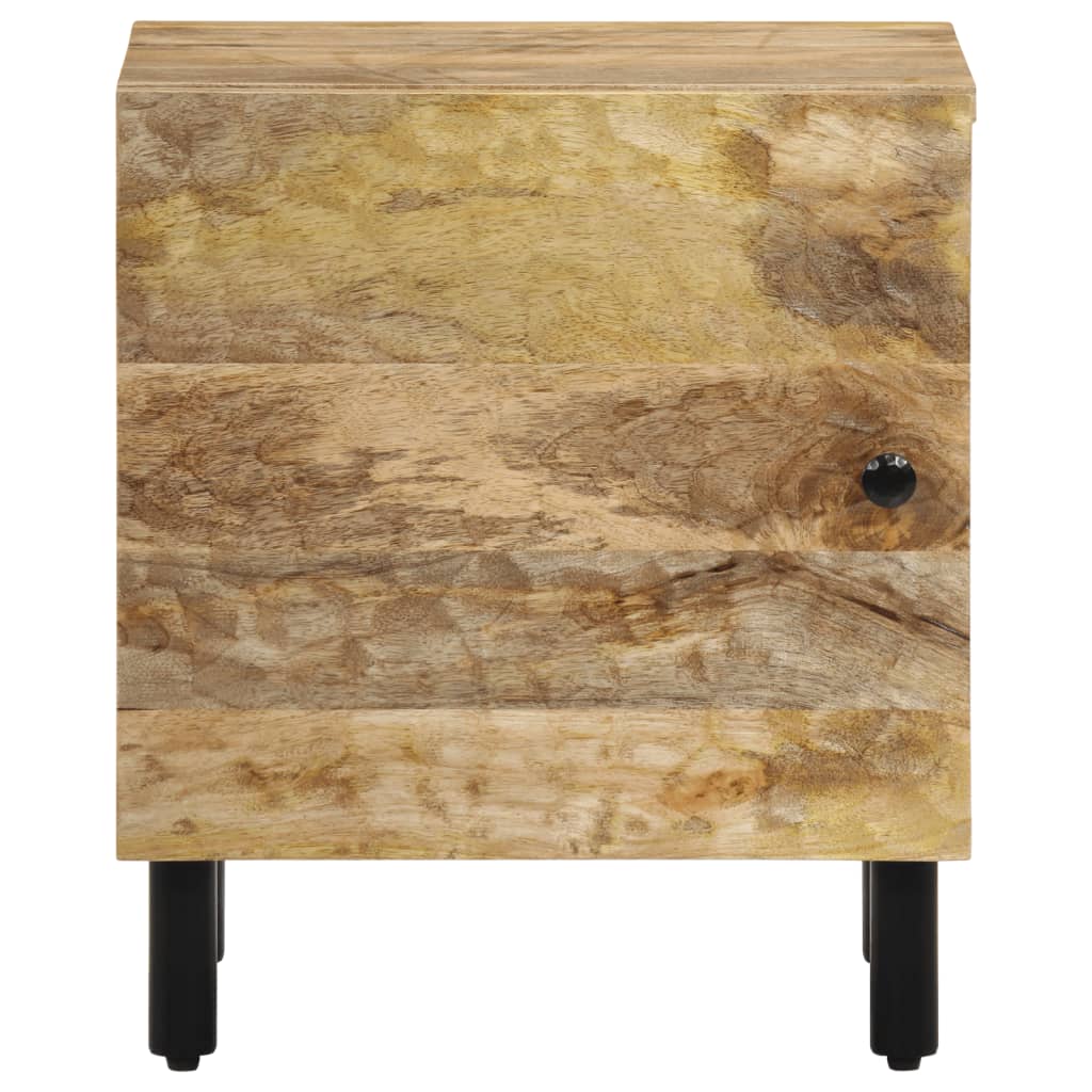 Nattbord 2 stk 40x33x46 cm heltre mango