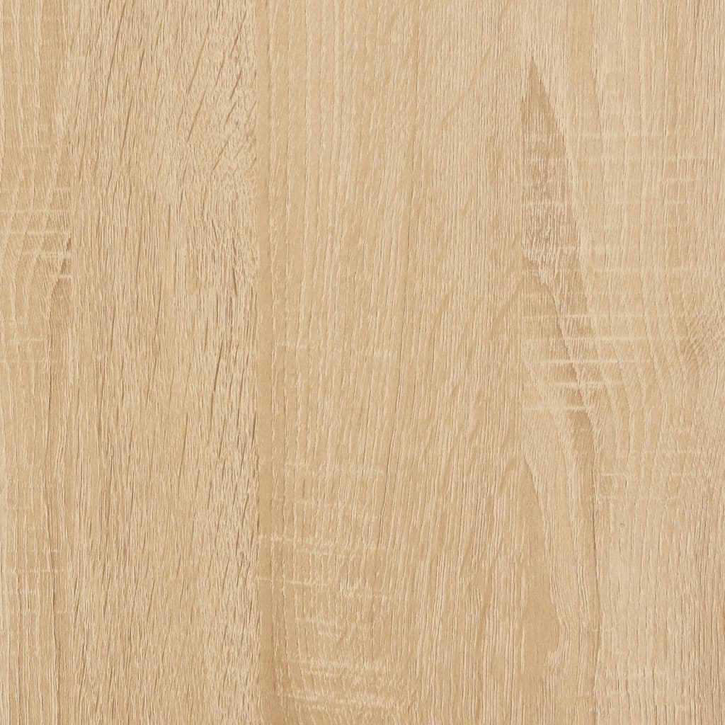 Skohylle sonoma eik 60x35x105 cm konstruert tre