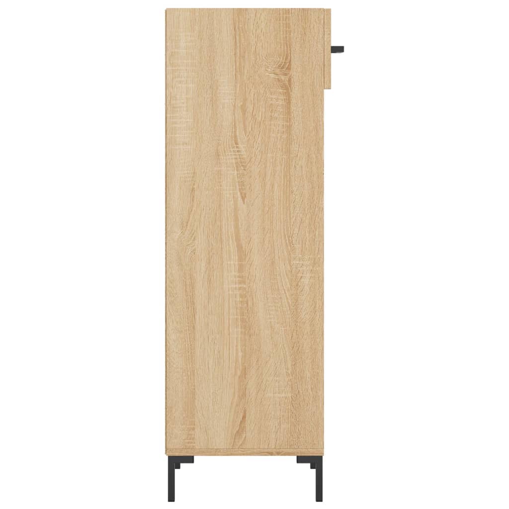 Skohylle sonoma eik 30x35x105 cm konstruert tre