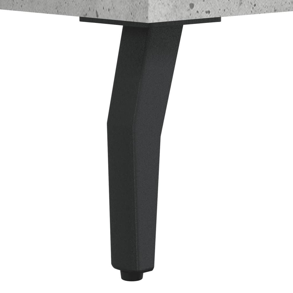 Skohylle betonggrå 30x35x105 cm konstruert tre