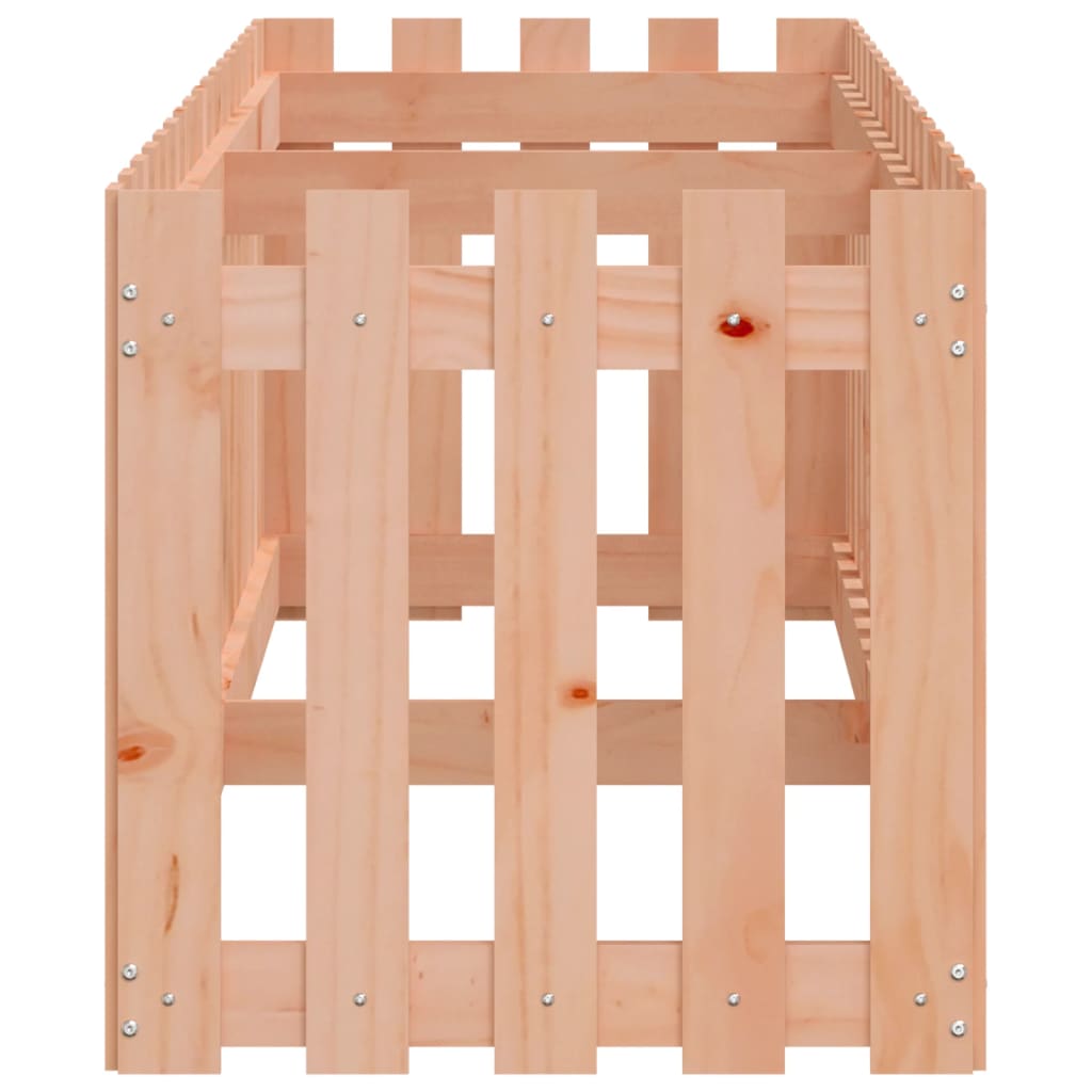 Høybed med gjerdedesign 200x50x50 cm heltre douglasgran