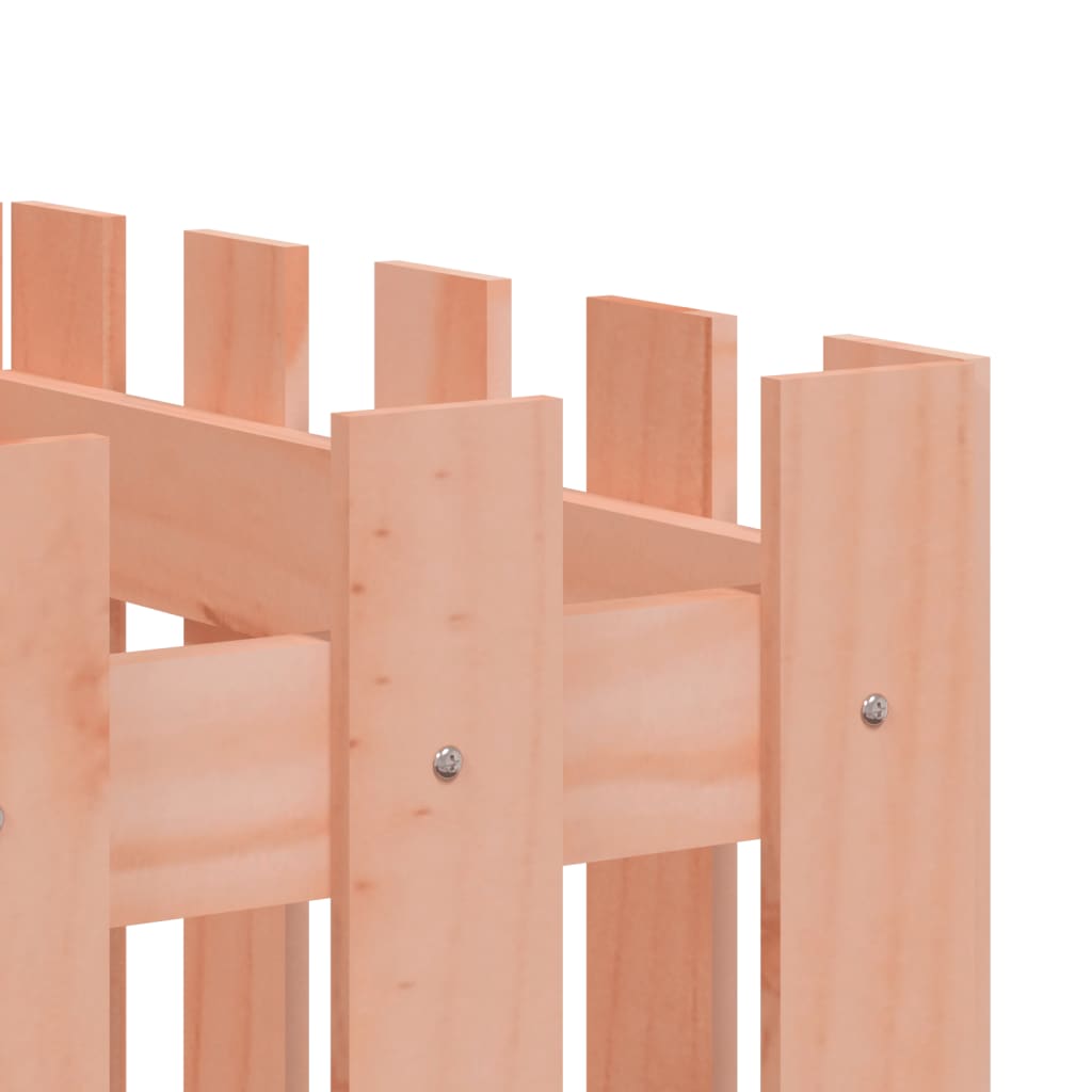 Høybed med gjerdedesign 200x50x70 cm heltre douglasgran