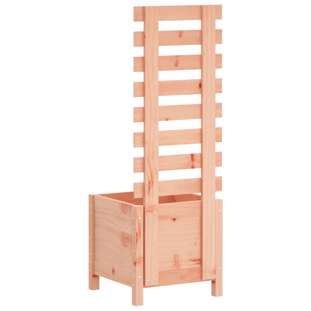 Hageplantekasse med stativ 39x39,5x114 cm heltre douglasgran