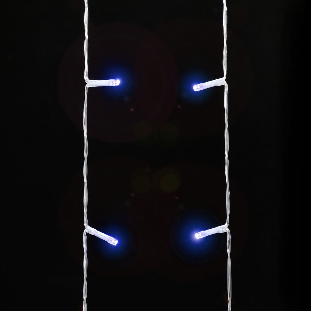 Juletrelys 320 LEDs blå 375 cm