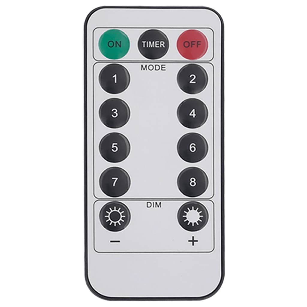Julestjernelys 140 LED varm hvit 17 cm