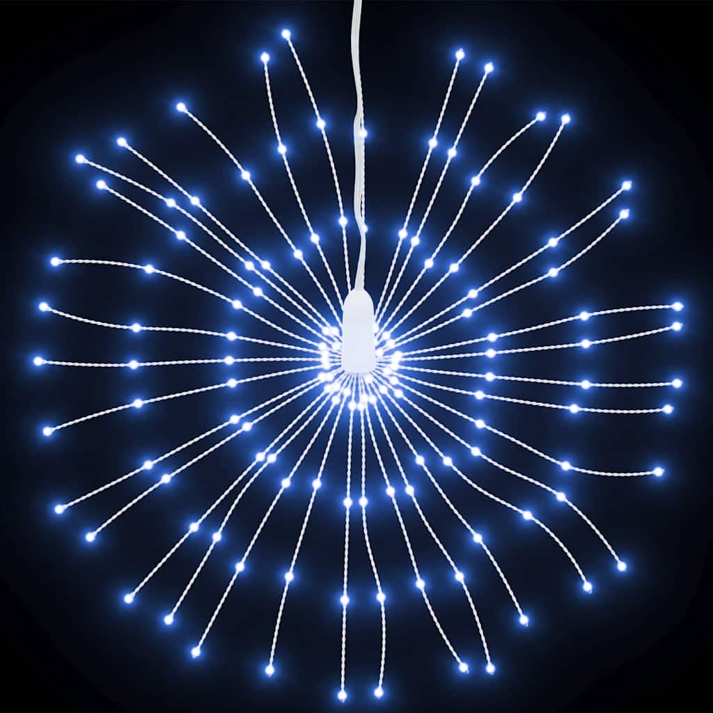 Julestjernelys 140 LED 4 stk kaldhvit 17 cm