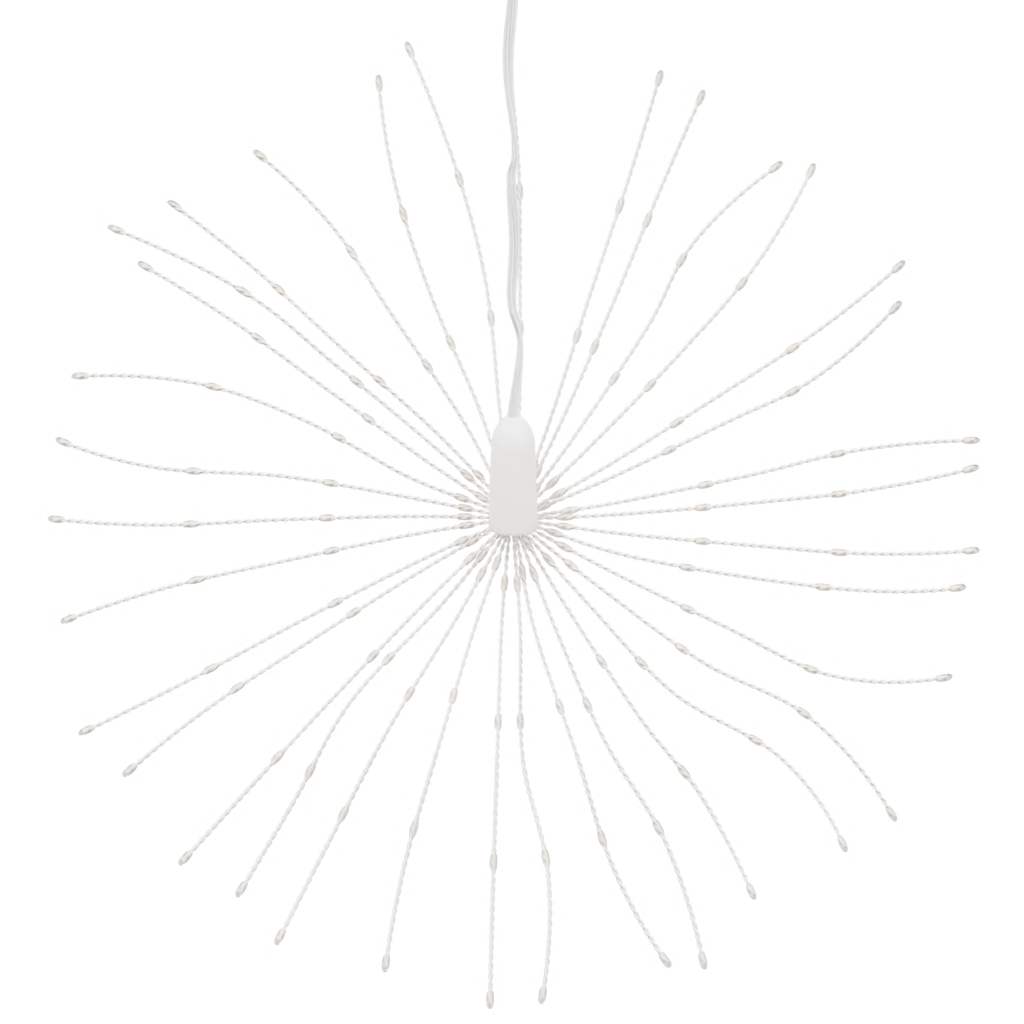 Julestjernelys 140 LED 4 stk kaldhvit 17 cm