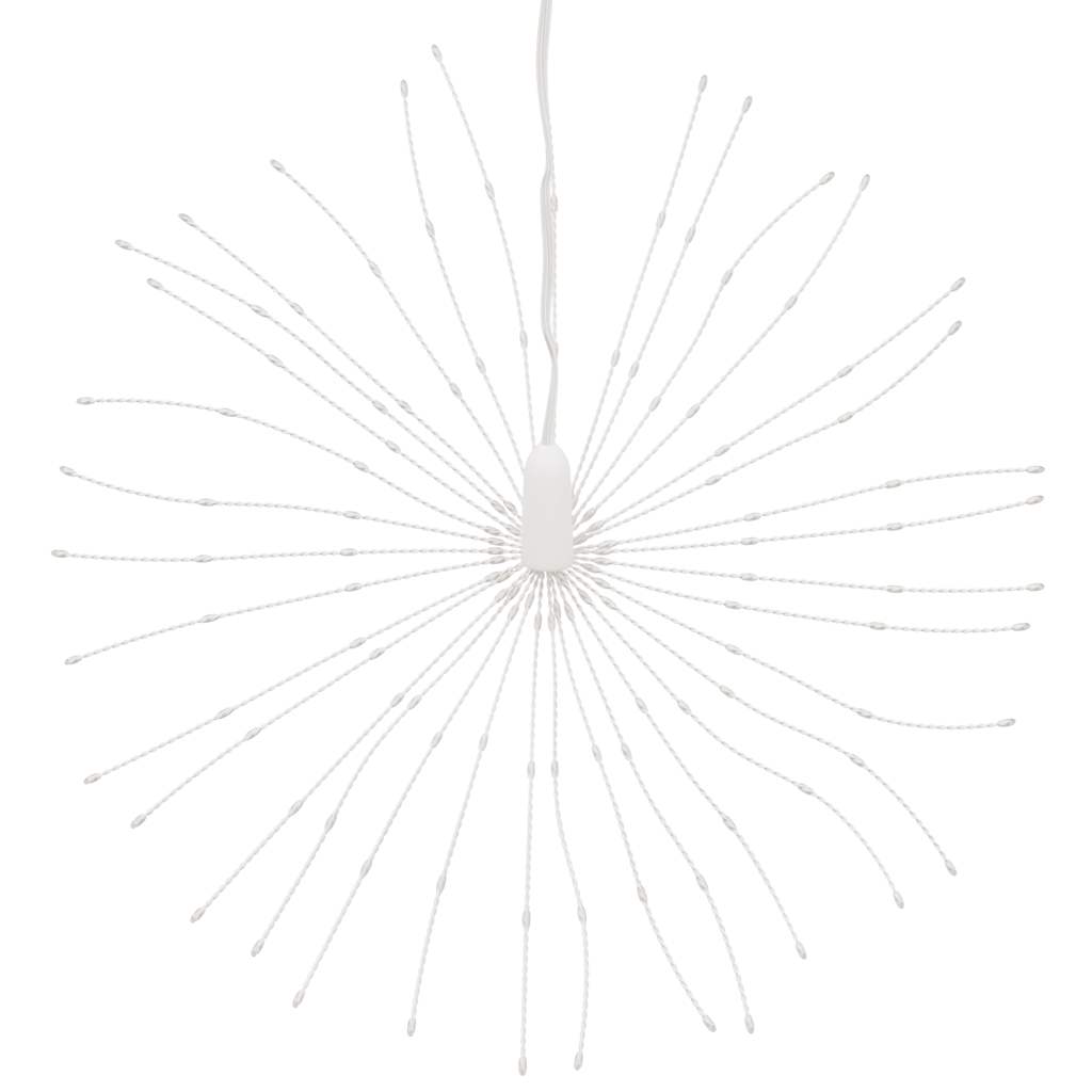 Julestjernelys 140 LED 4 stk blå 17 cm