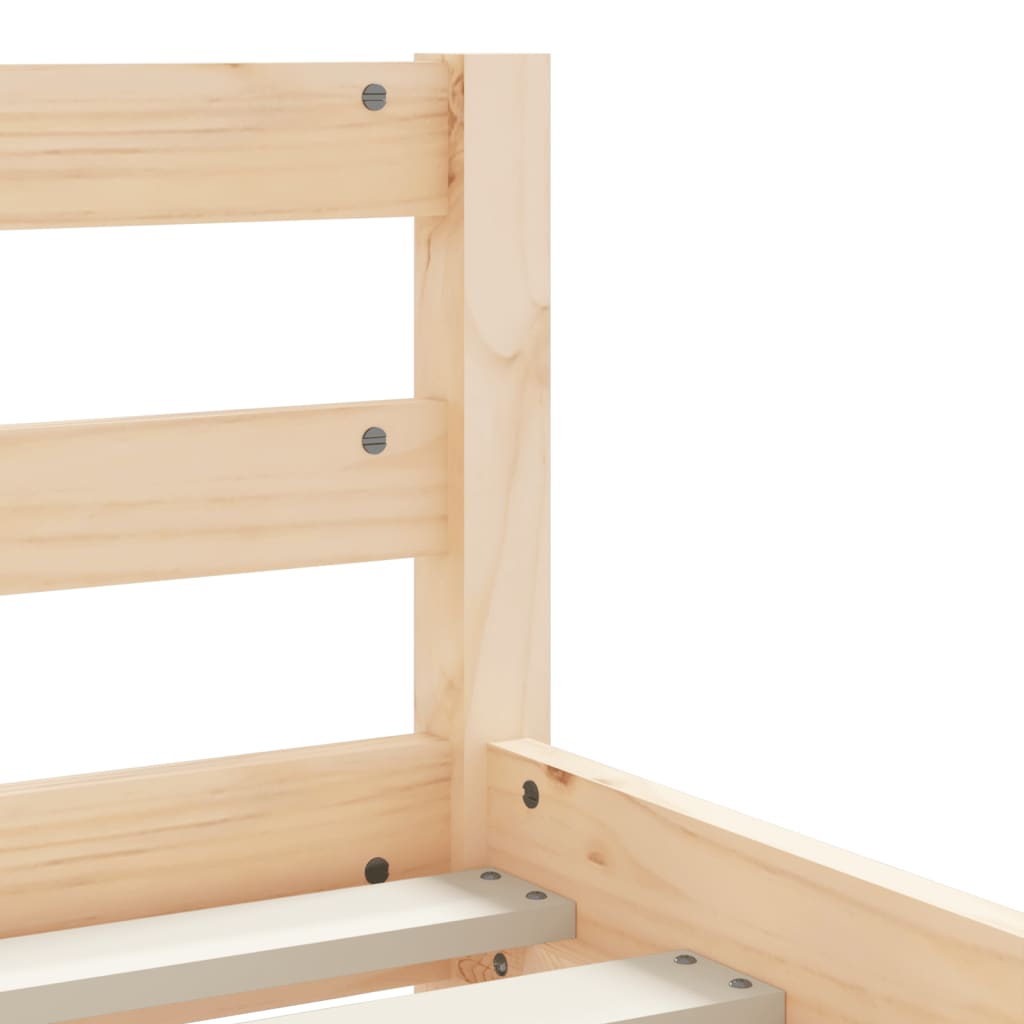 Barnesengeramme med skuffer 90x190 cm heltre furu