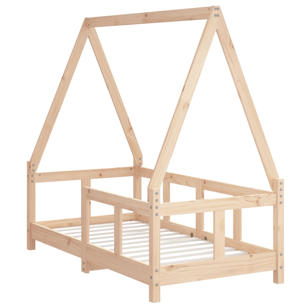 Barnesengeramme 70x140 cm heltre furu