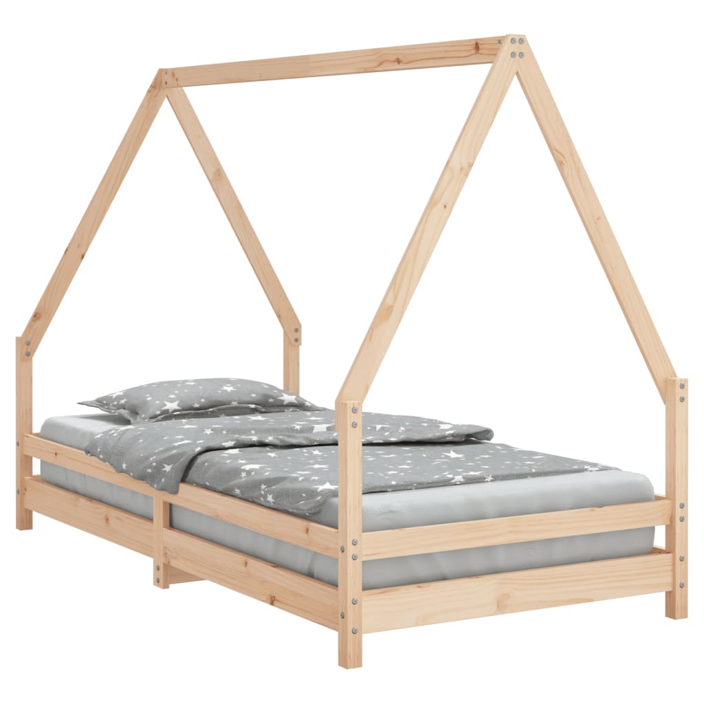Barnesengeramme 90x190 cm heltre furu