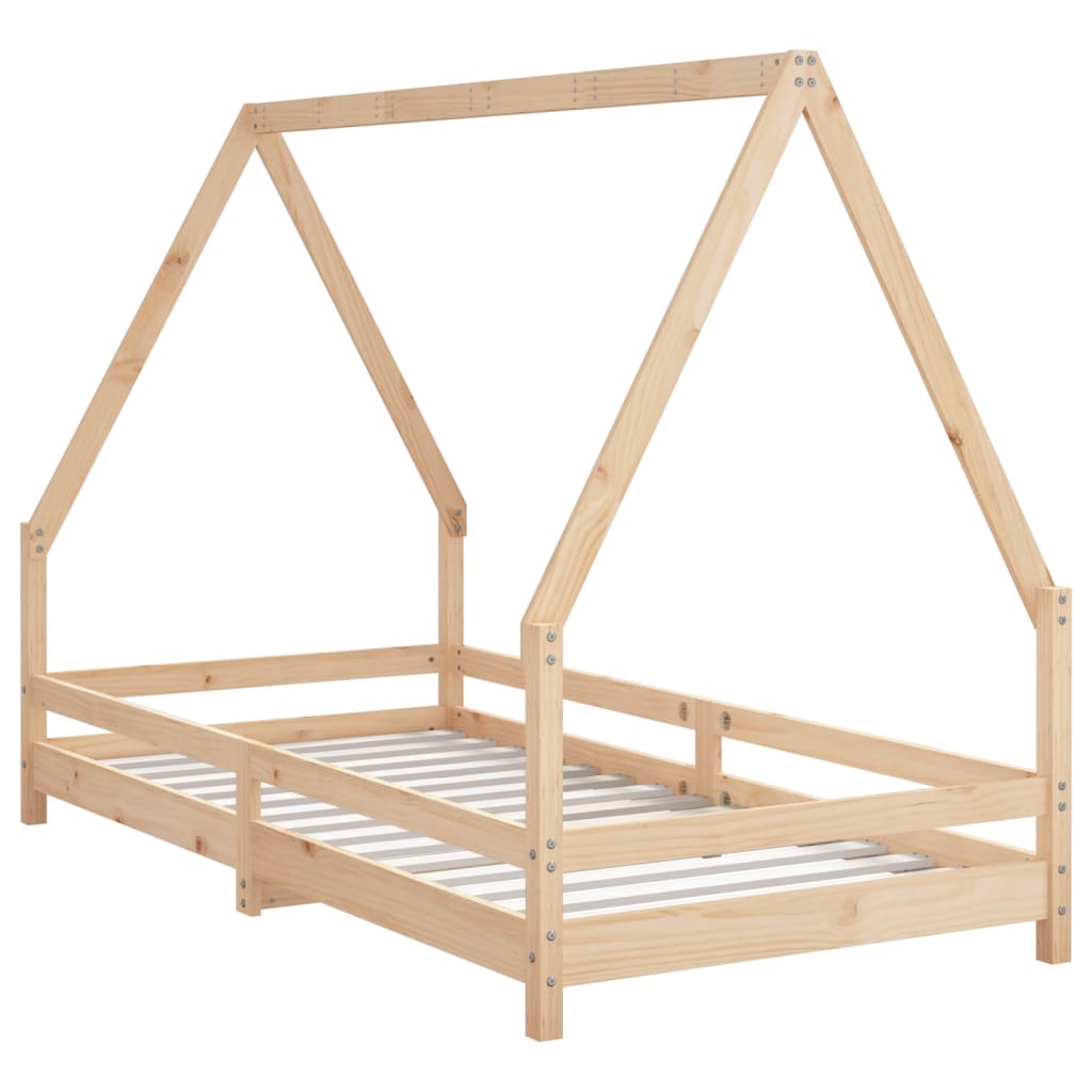 Barnesengeramme 90x190 cm heltre furu