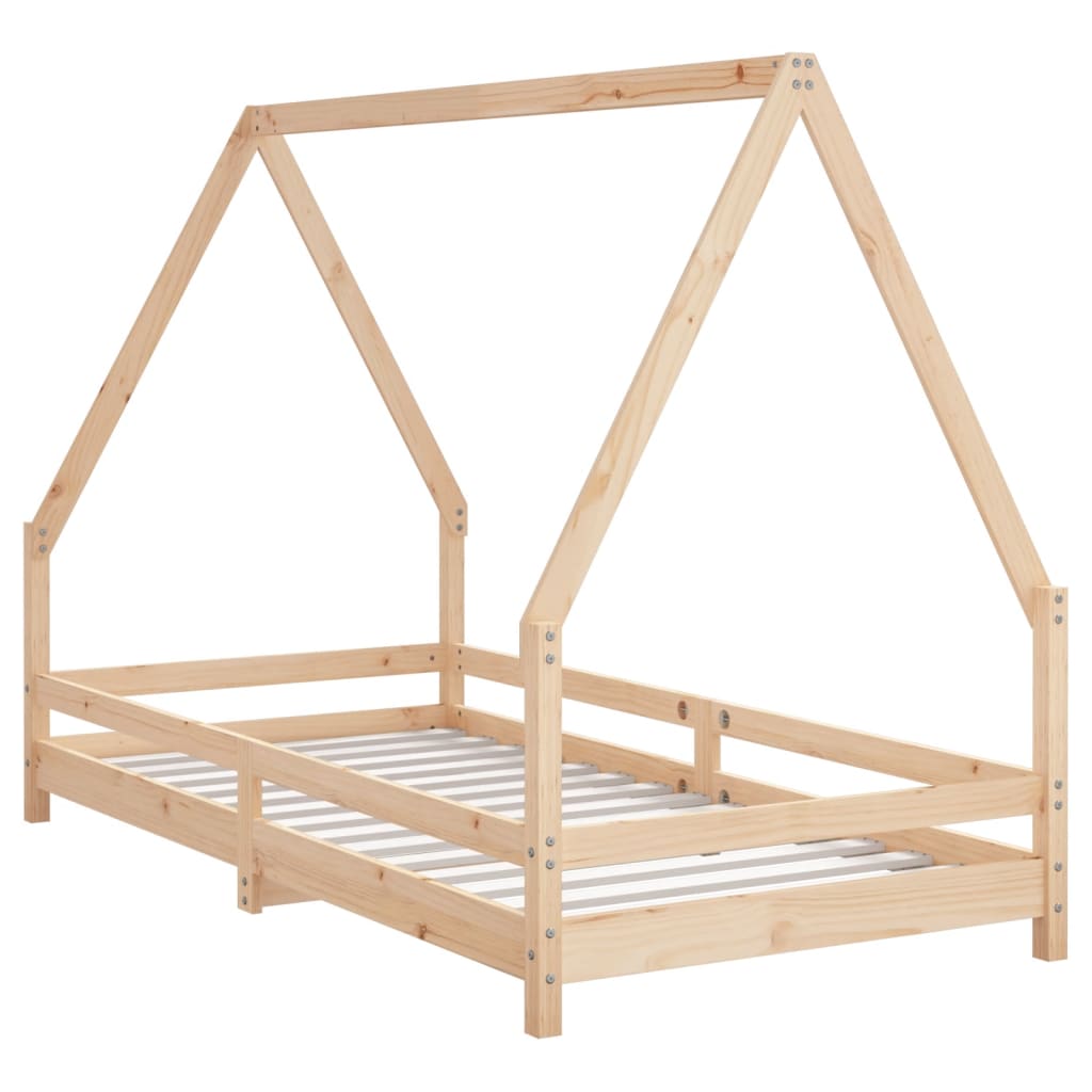 Barnesengeramme 90x190 cm heltre furu