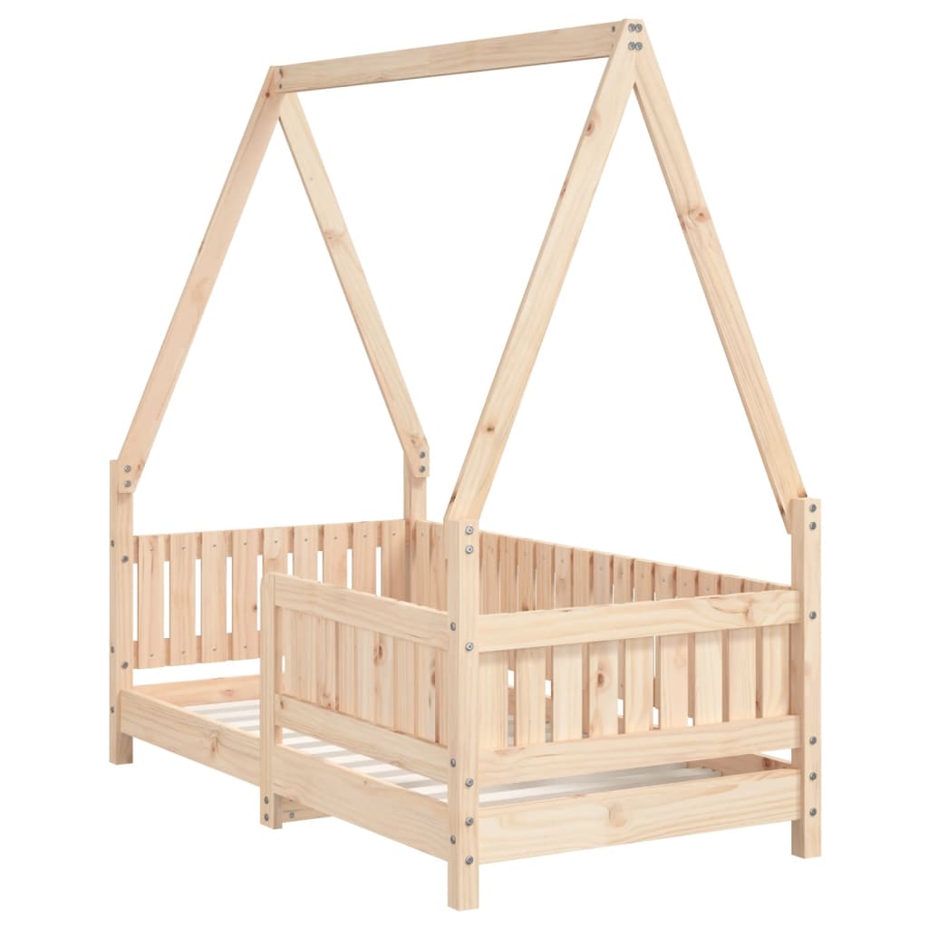 Barnesengeramme 70x140 cm heltre furu