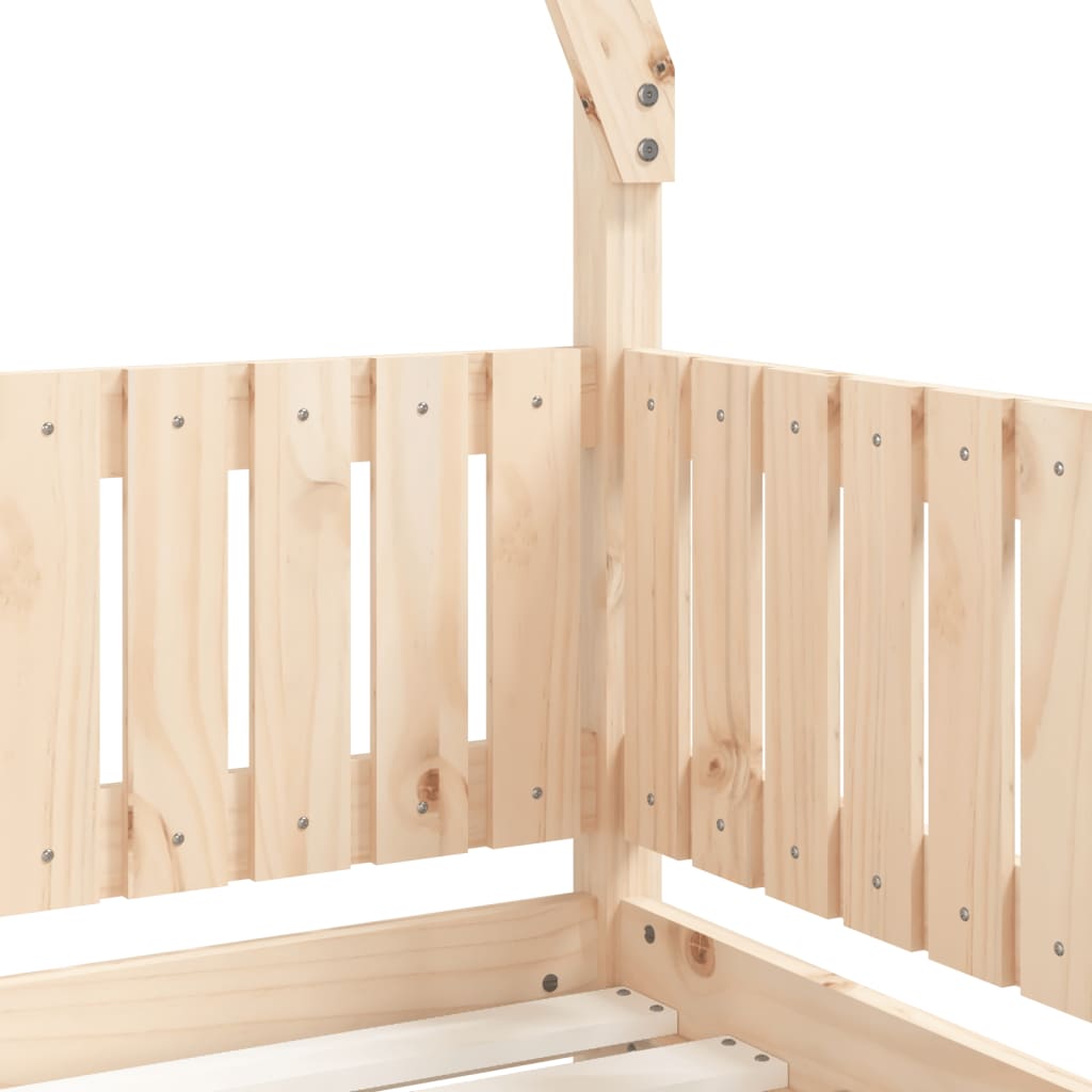 Barnesengeramme 70x140 cm heltre furu