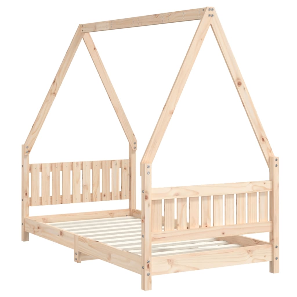 Barnesengeramme 80x160 cm heltre furu
