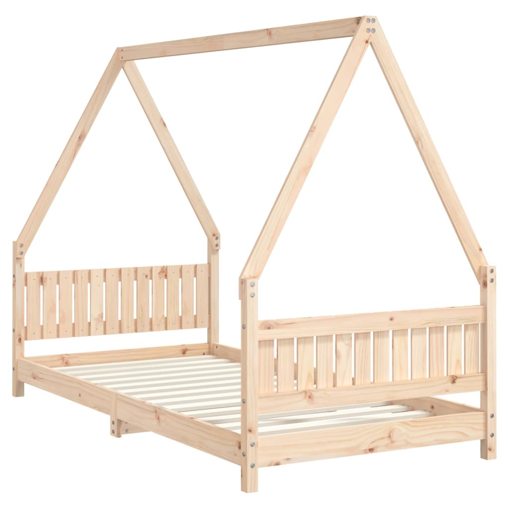 Barnesengeramme 90x190 cm heltre furu