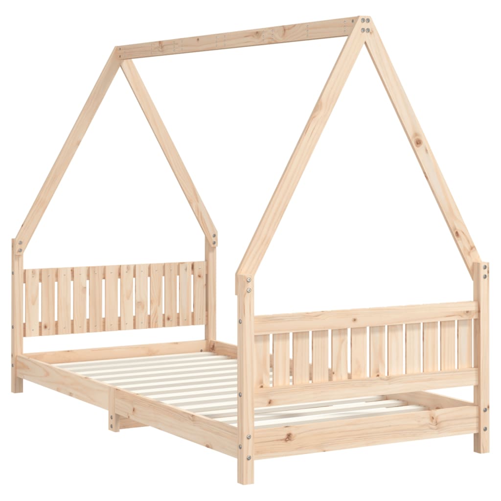 Barnesengeramme 90x190 cm heltre furu