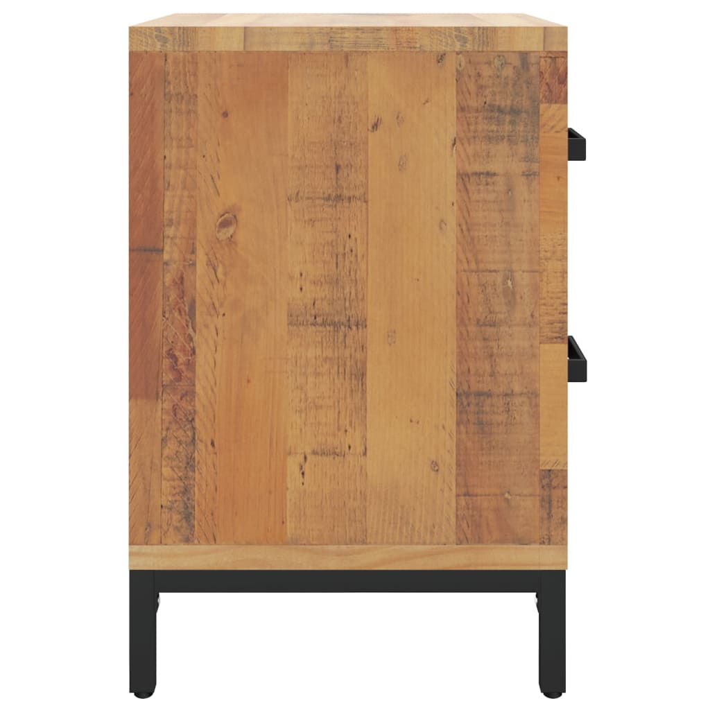 Nattbord 2 stk 36x30x45 cm heltre furu