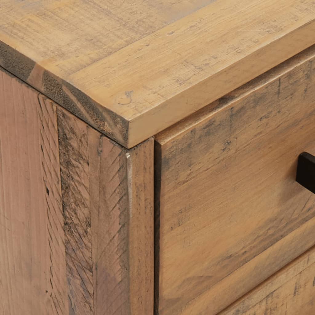 Nattbord 2 stk 36x30x45 cm heltre furu