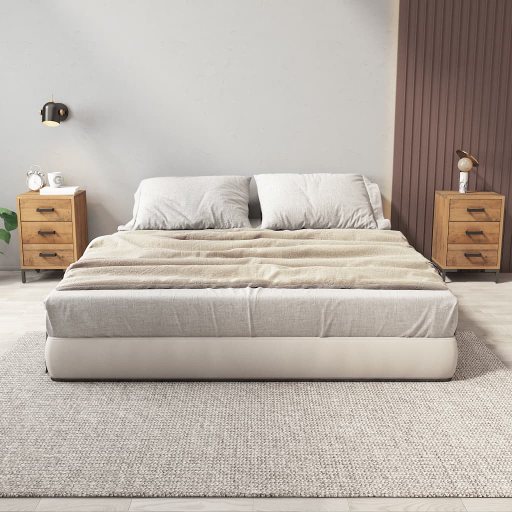 Nattbord 2 stk 40x30x55 cm heltre furu