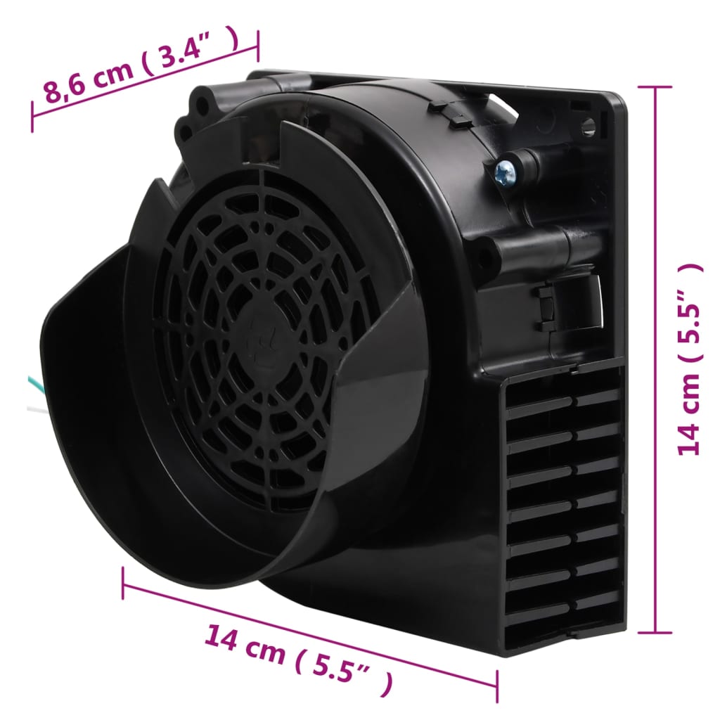 LED-strenglys med 110 lysdioder og vifte 1100 cm