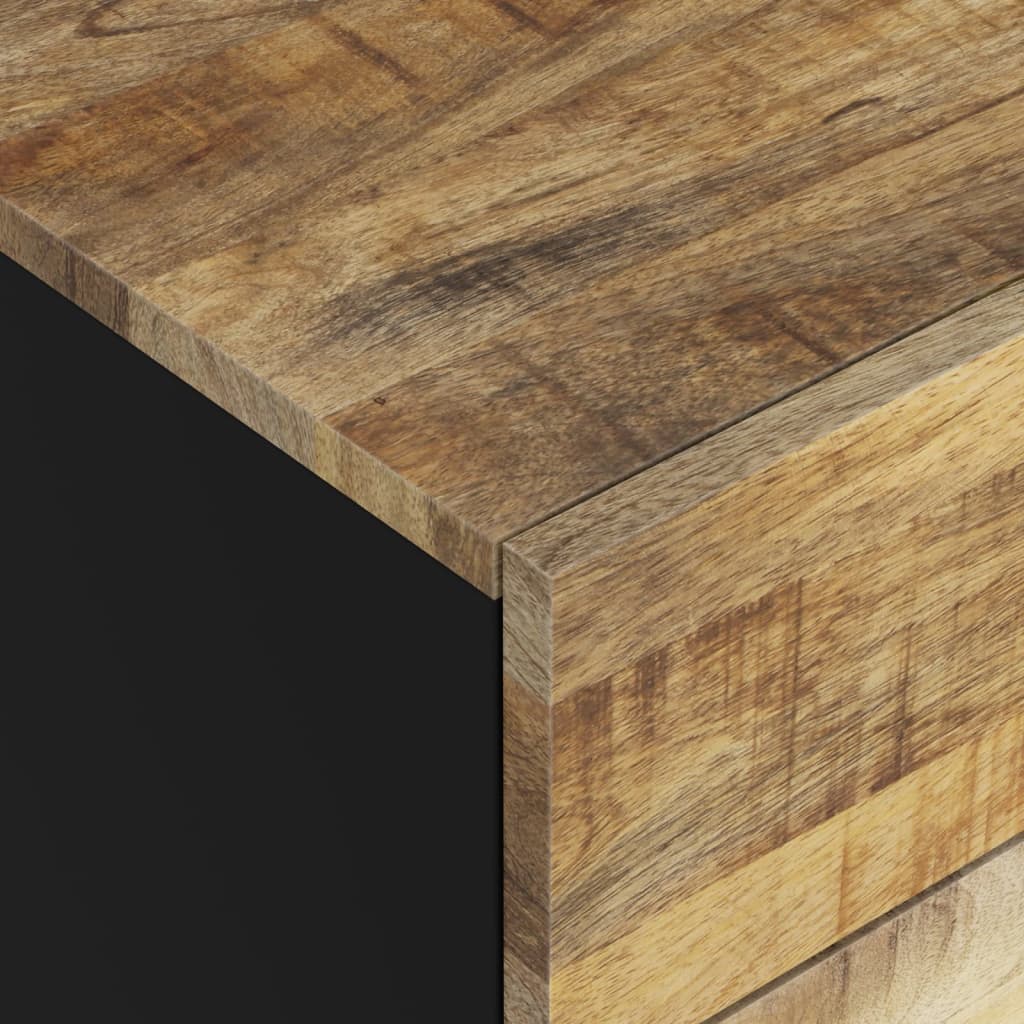 Nattbord 50x33x60 cm heltre mango og konstruert tre