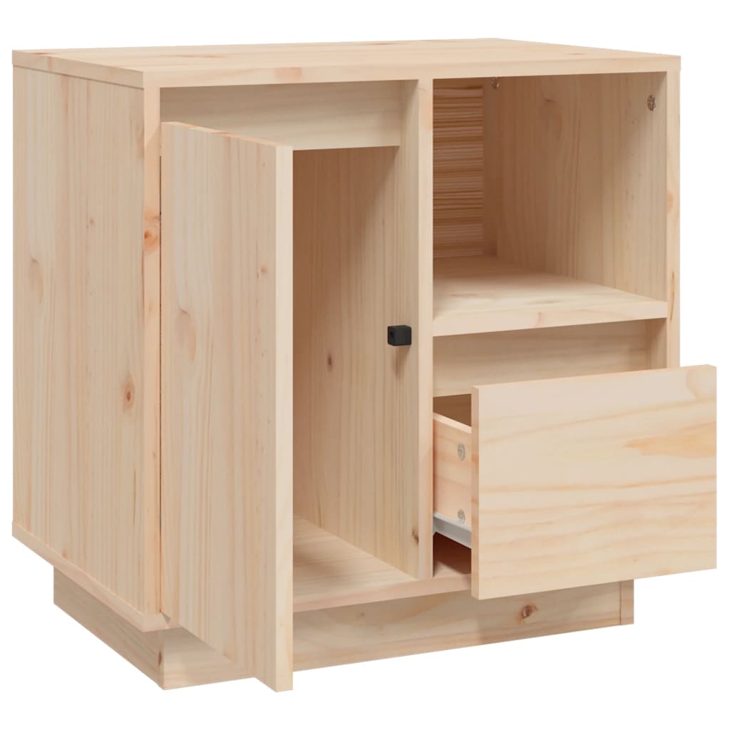 Nattbord 50x34x50 cm heltre furu