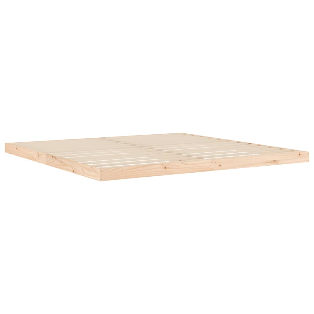 Sengeramme 200x200 cm heltre furu