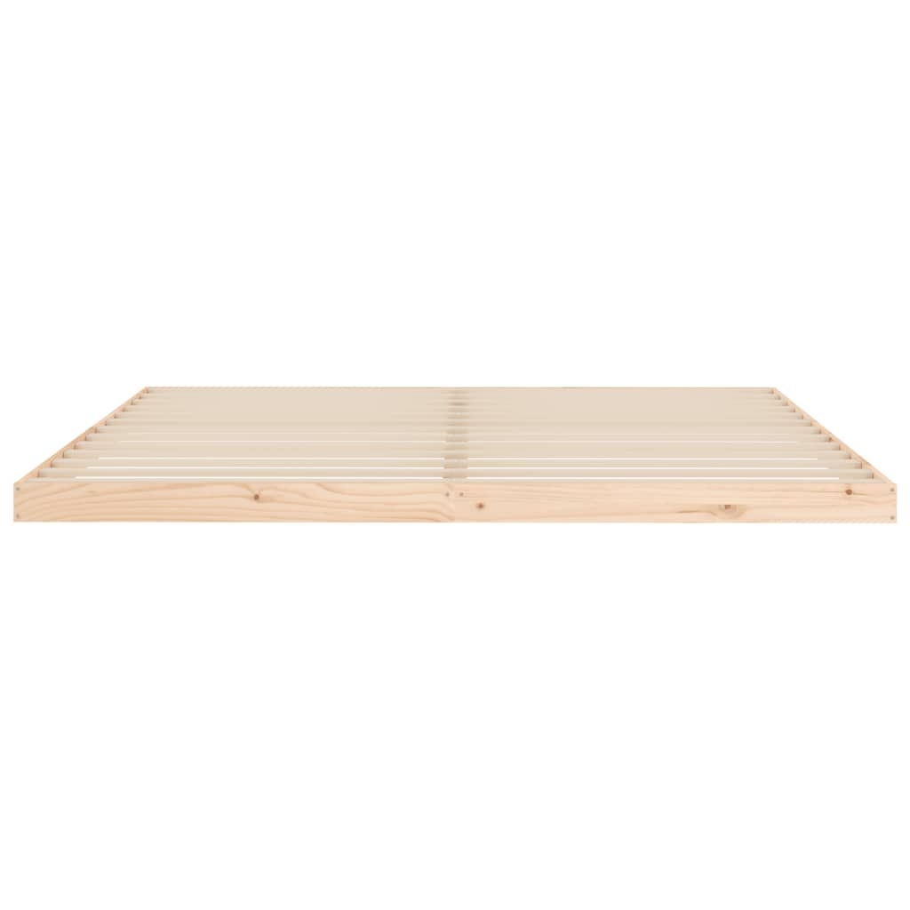 Sengeramme 200x200 cm heltre furu