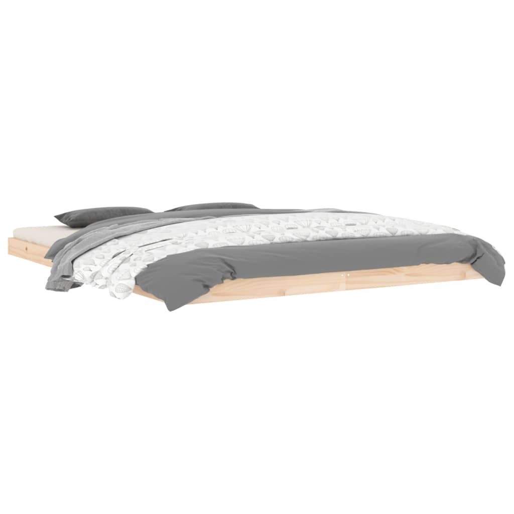 Sengeramme 160x200 cm heltre furu