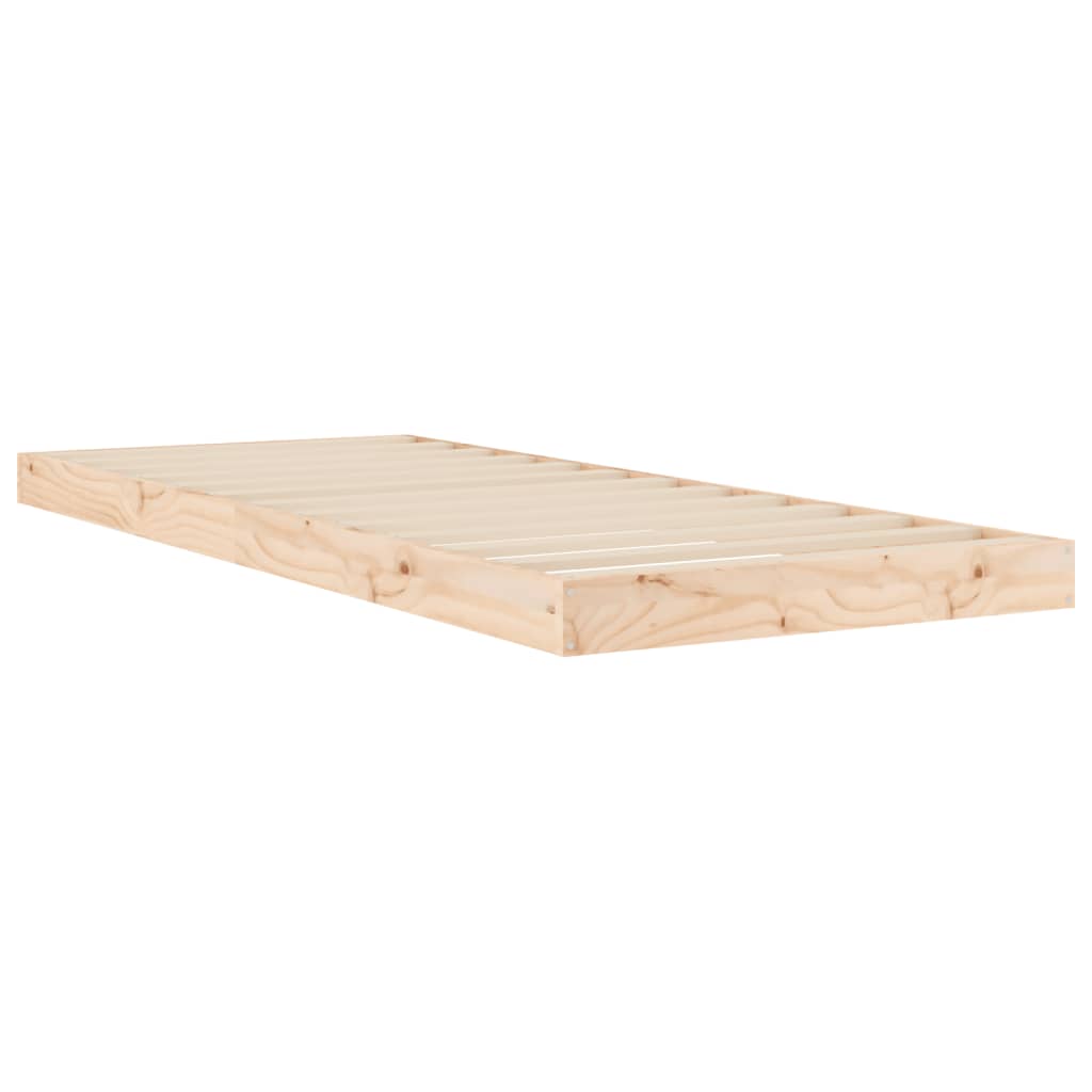 Sengeramme 75x190 cm heltre furu