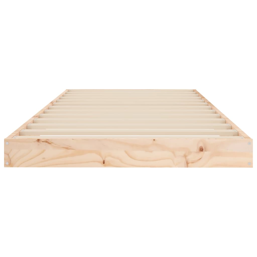Sengeramme 75x190 cm heltre furu