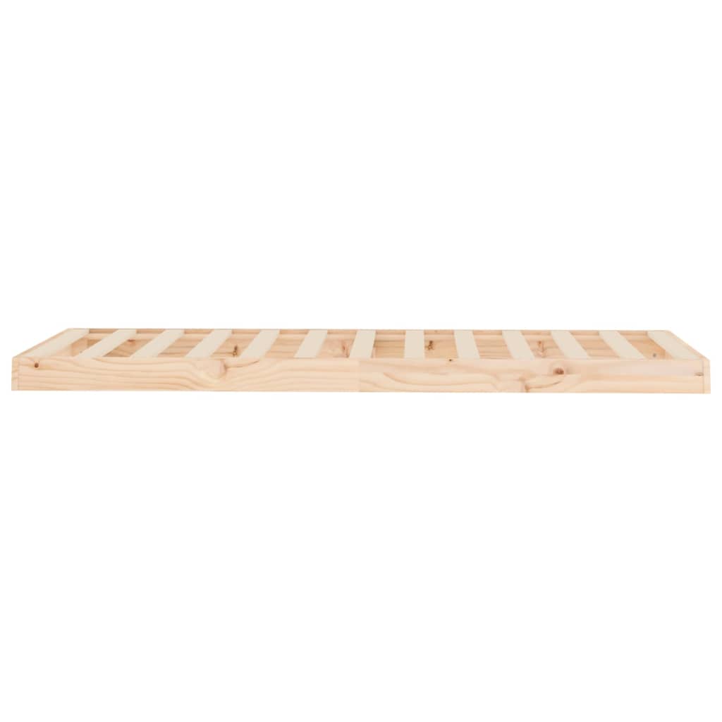 Sengeramme 75x190 cm heltre furu