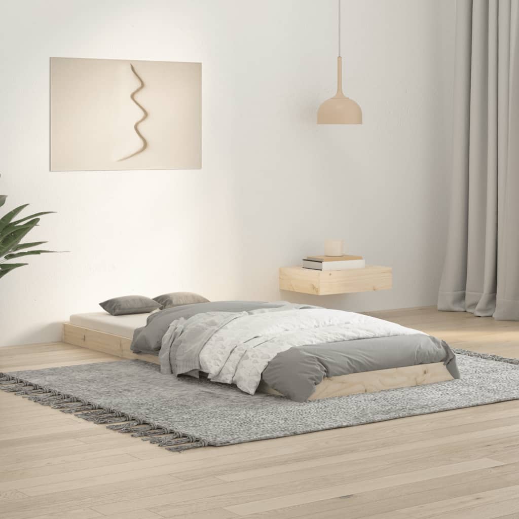 Sengeramme 75x190 cm heltre furu