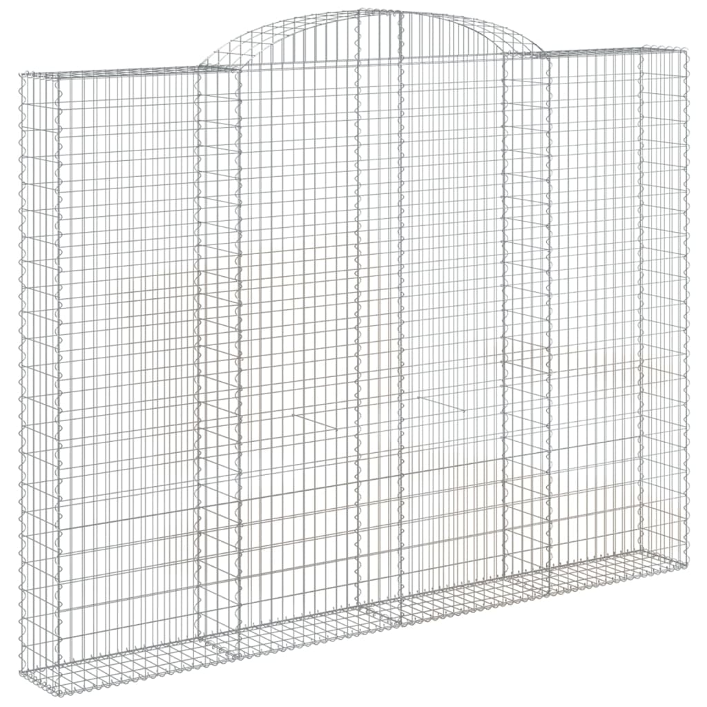 Gabionkurv buet 300x30x220/240 cm galvanisert jern