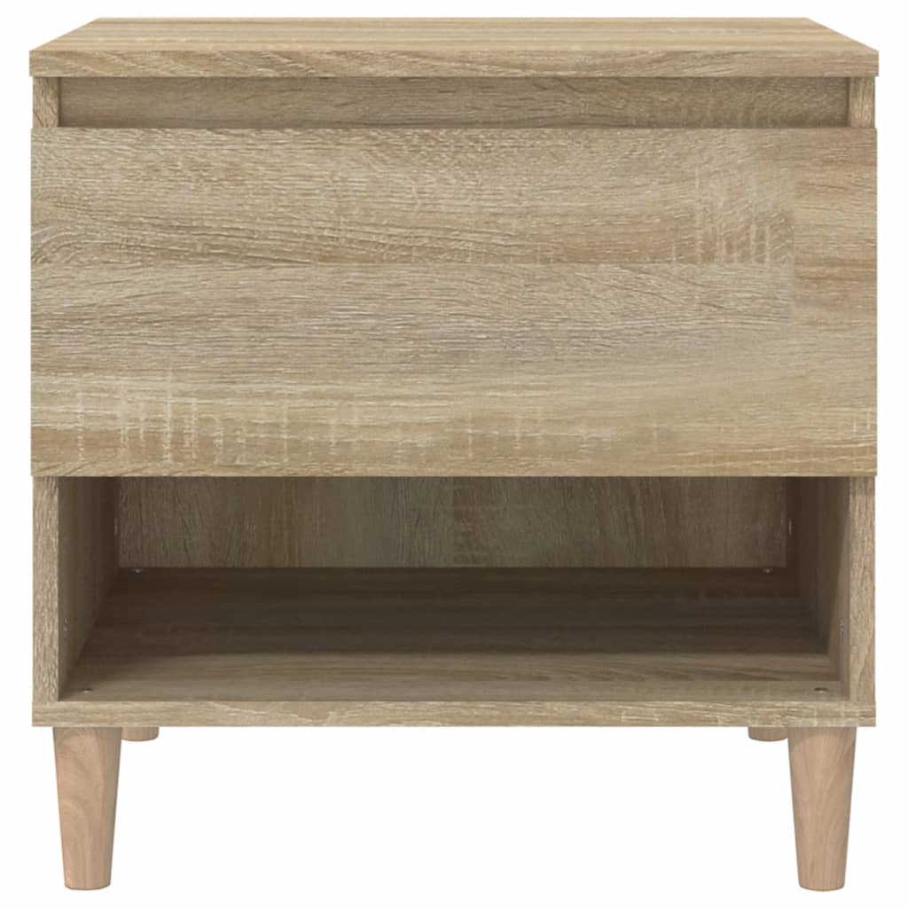 Nattbord sonoma eik 50x46x50 cm konstruert tre