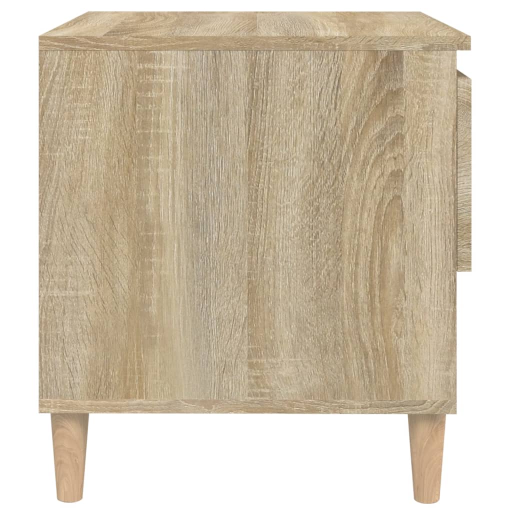Nattbord sonoma eik 50x46x50 cm konstruert tre