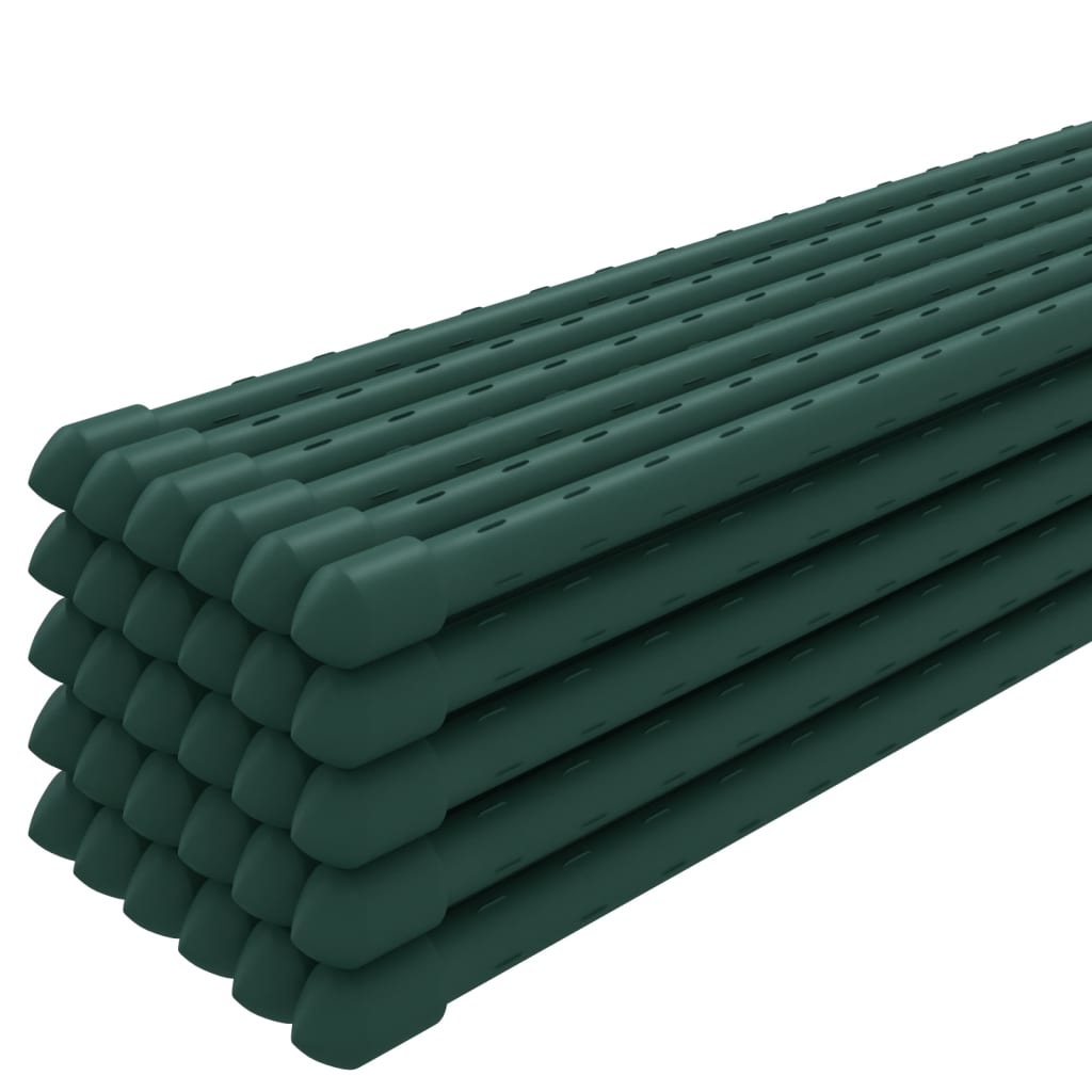 Hageplanteplugger 30 stk grønn 115 cm stål